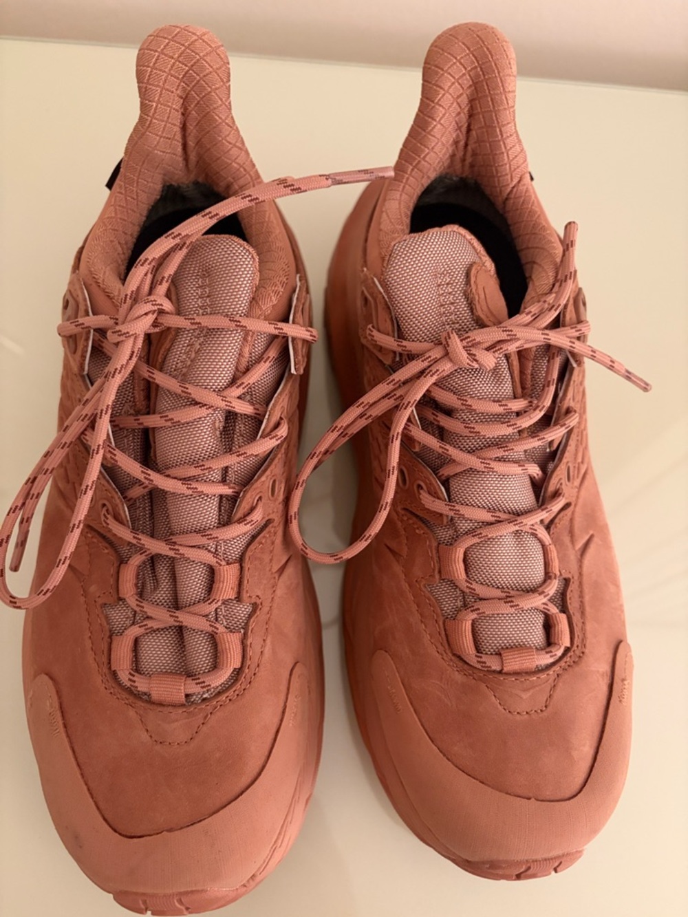 Hoka Women's Rose Tan Athletic Sneakers - Stylish Everyday Comfort